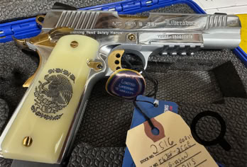 Girsan “Libertad” Engraved 1911 - 38 Super, $830.00