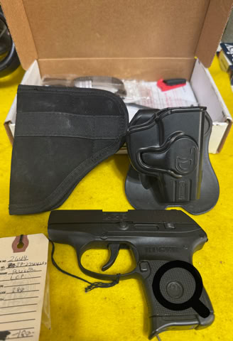 RUSED uger LCP - 380 with soft pocket holter & kydex holster